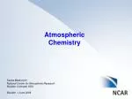 Atmospheric Chemistry - slide 1