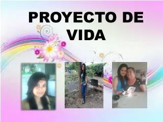proyecto de vida