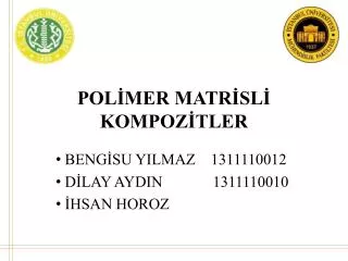 pol mer matr sl kompoz tler