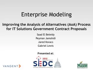 Enterprise Modeling