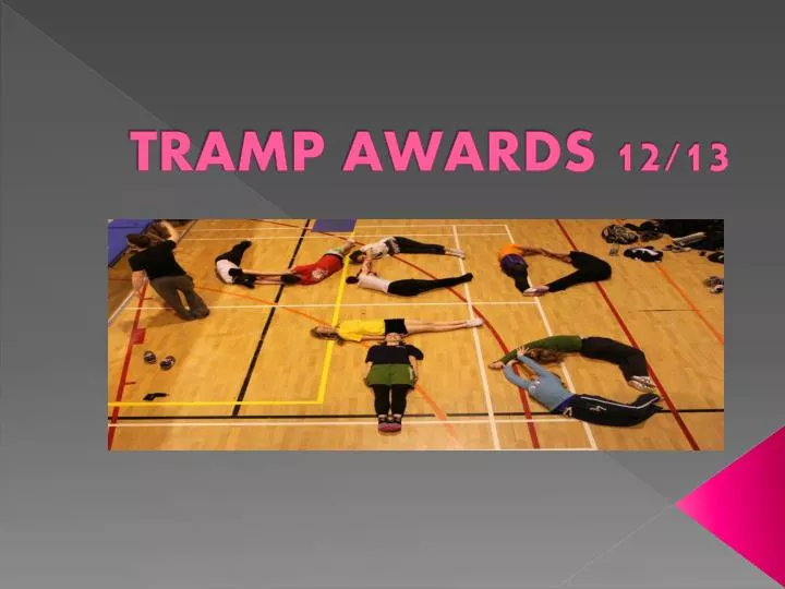 tramp awards 12 13