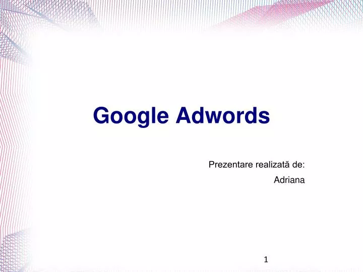 google adwords