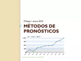 m todos de pron sticos