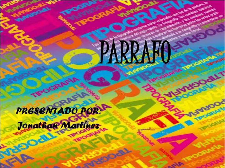 parrafo