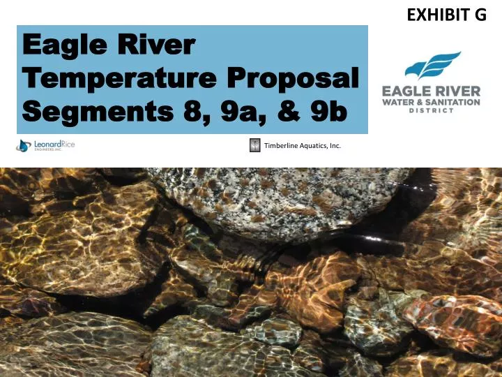 eagle river temperature proposal segments 8 9a 9b
