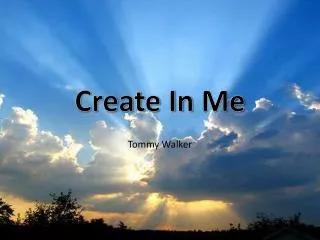 Create In Me