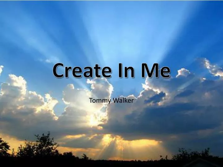 create in me