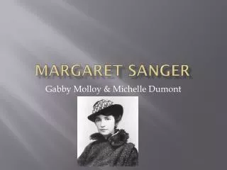 Margaret Sanger