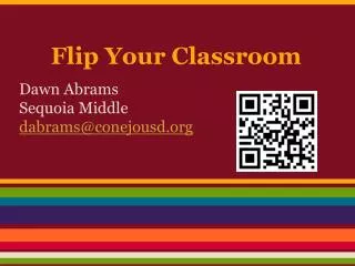 Flip Your Classroom