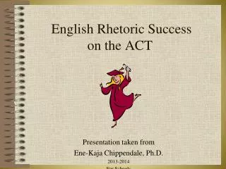 English Rhetoric Success on the ACT