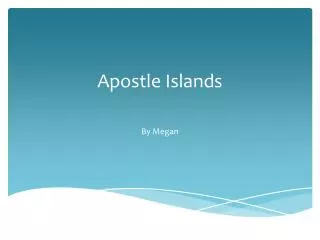Apostle Islands