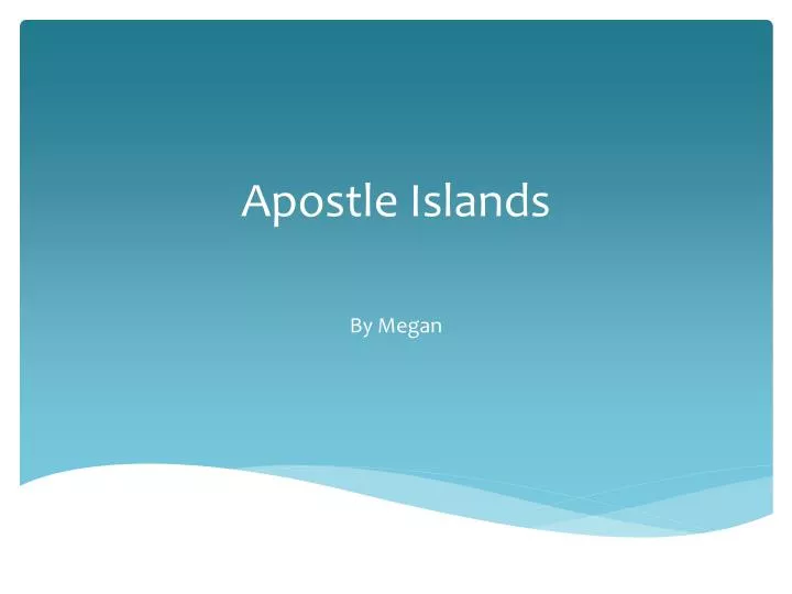 apostle islands