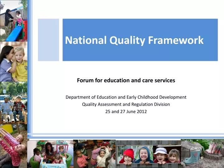 national quality framework