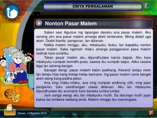 Nonton Pasar Malem