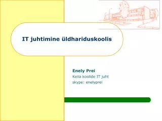 it juhtimine ldhariduskoolis