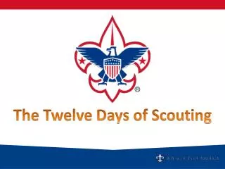 The Twelve Days of Scouting