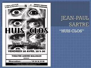 jean paul sartre