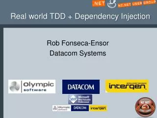 Real world TDD + Dependency Injection