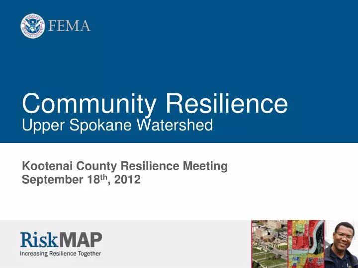 community resilience upper spokane watershed