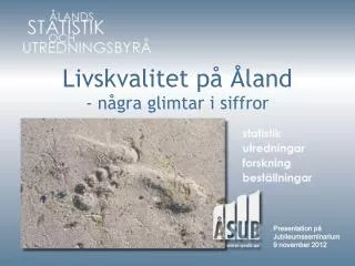 livskvalitet p land n gra glimtar i siffror