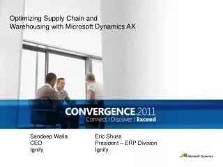 Optimizing Supply Chain and Warehousing with Microsoft Dynamics AX