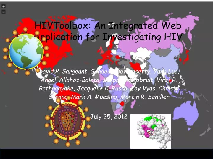 hivtoolbox an integrated web application for investigating hiv