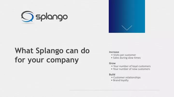 what splango can do for your company