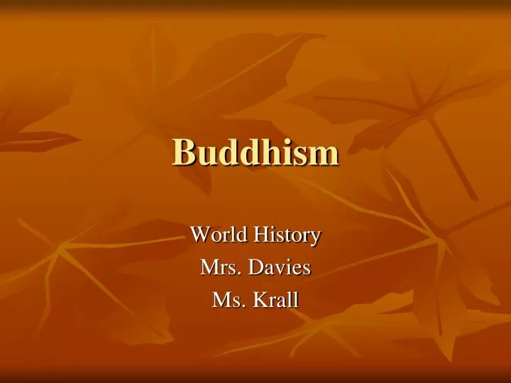 Ppt Buddhism Powerpoint Presentation Free Download Id