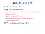 CSE 8A Lecture 15 - slide 1
