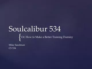 Soulcalibur 534