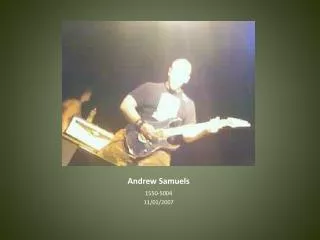 Andrew Samuels