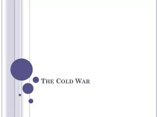 The Cold War