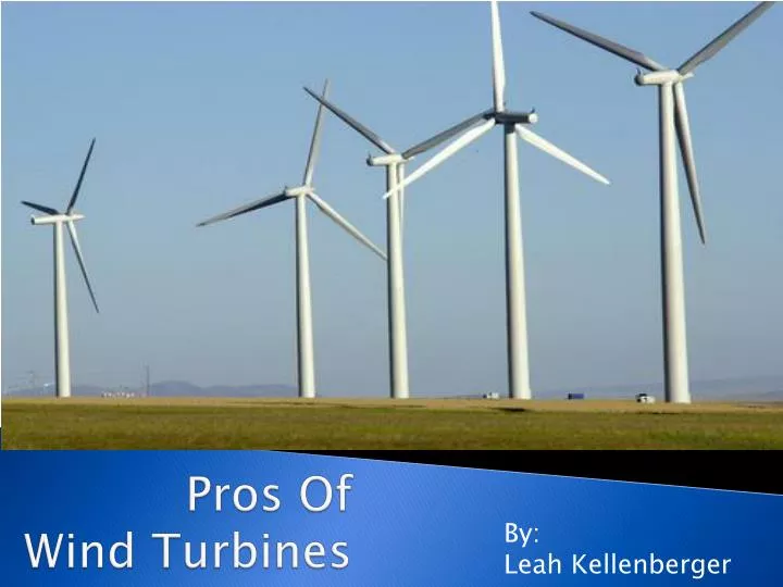 pros of wind turbines