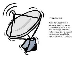 TV Satellite Dish