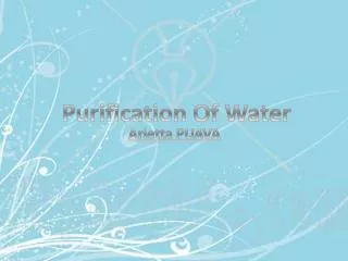 Purification O f Water