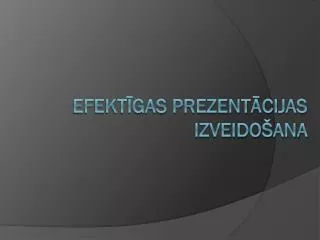 efekt gas prezent cijas izveido ana