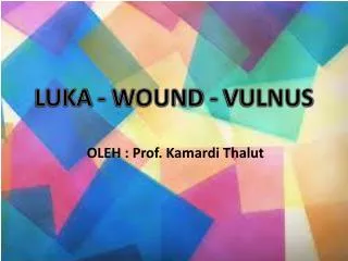 luka wound vulnus