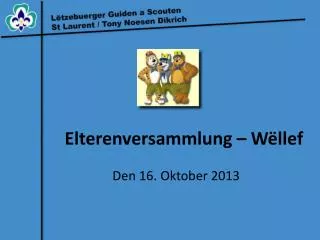 elterenversammlung w llef
