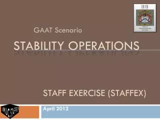 STAFF Exercise (STAFFEX)