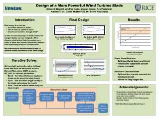 Design of a More Powerful Wind Turbine Blade