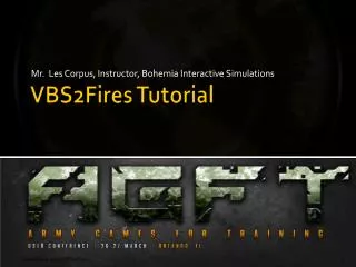 mr les corpus instructor bohemia interactive simulations