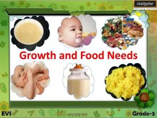 Growth and Food Needs