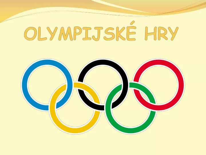 olympijsk hry