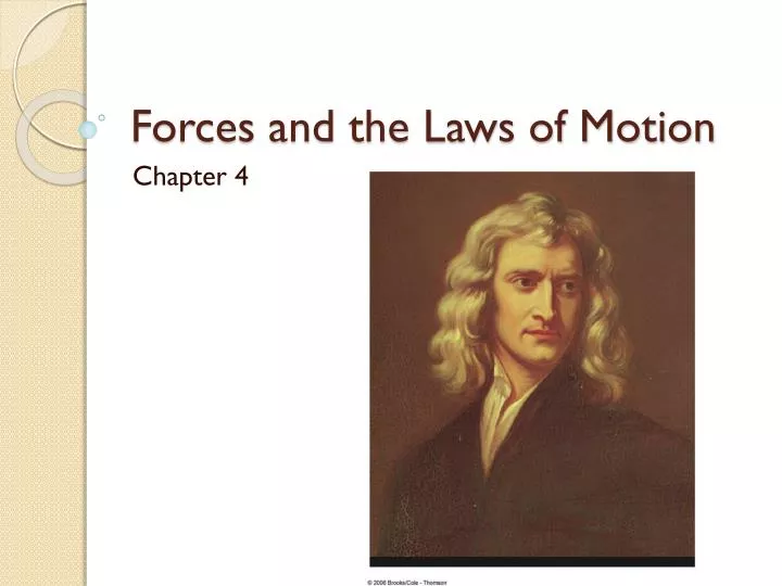 forces and the laws of motion