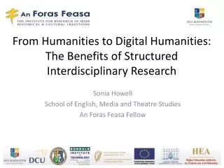 From Humanities to Digital Humanities: The Benefits of Structured Interdisciplinary Research