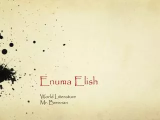 Enuma Elish