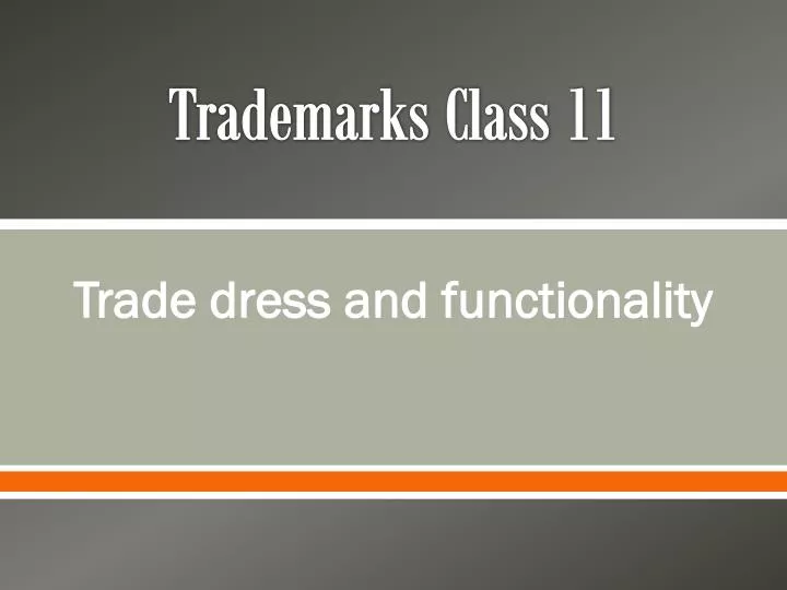 trademarks class 11
