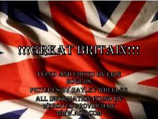 !!!Great Britain!!!