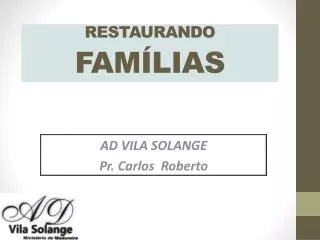 restaurando fam lias