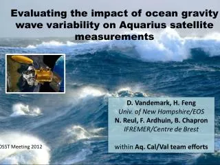 Evaluating the impact of ocean gravity wave variability on Aquarius satellite measurements